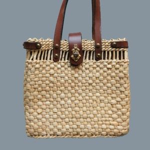 JOHN ROMAIN Rare Vintage Weaved Purse